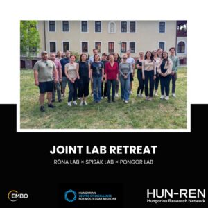 RSP lab retreat, Csopak, Hungary, 2026.