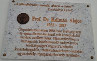 Kálmán Alajos Emléktábla